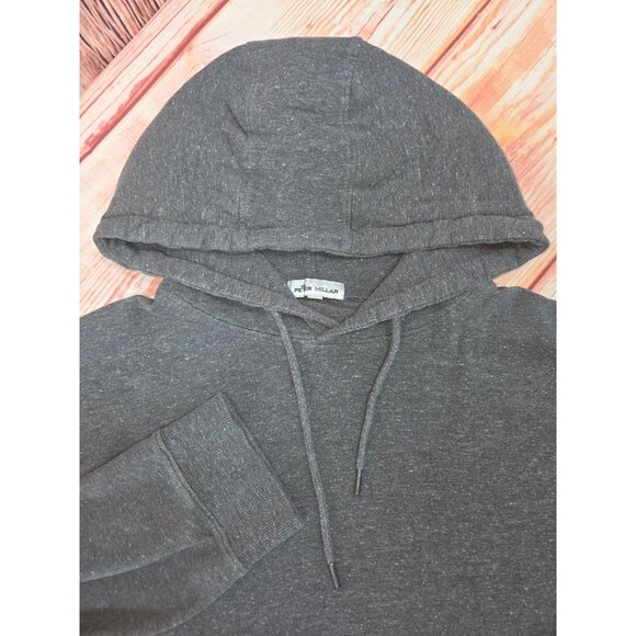 Peter Millar Mens Gray Hoodie XXL Cotton Blend Pullover Mens Casual Hoodie - Picture 5 of 8